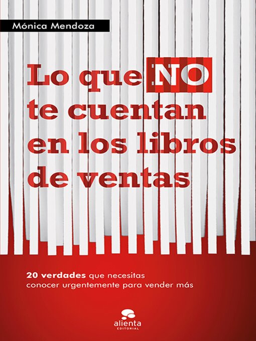 Title details for Lo que NO te cuentan en los libros de ventas by Mónica Mendoza Castillo - Wait list